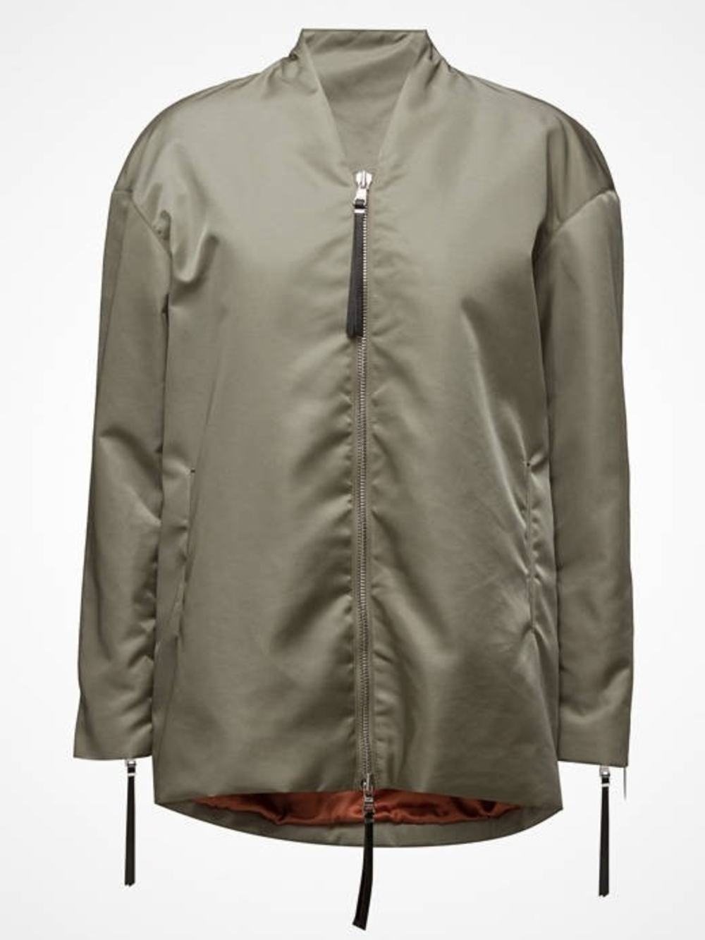 Minimalist Olive Insulated Jacket